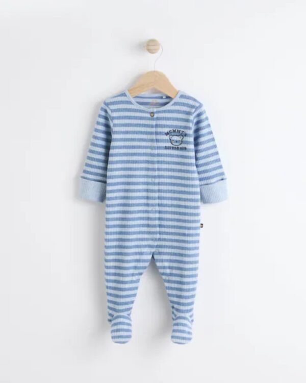 Blue Mummy Baby Family 100% Cotton Sleepsuit (0-2yrs)