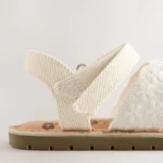 White Broderie Sandals