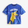 Blue Pokémon License Short Sleeve T-Shirt