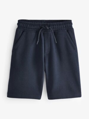 Blue Dark Navy Regular Fit Basic Shorts