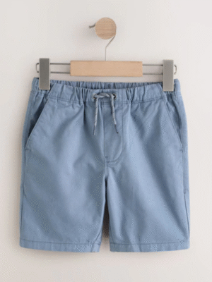 Dusty Blue Single Pull-On Shorts