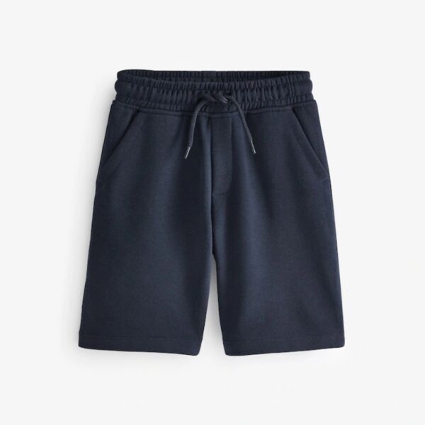 Blue Dark Navy Regular Fit Basic Shorts