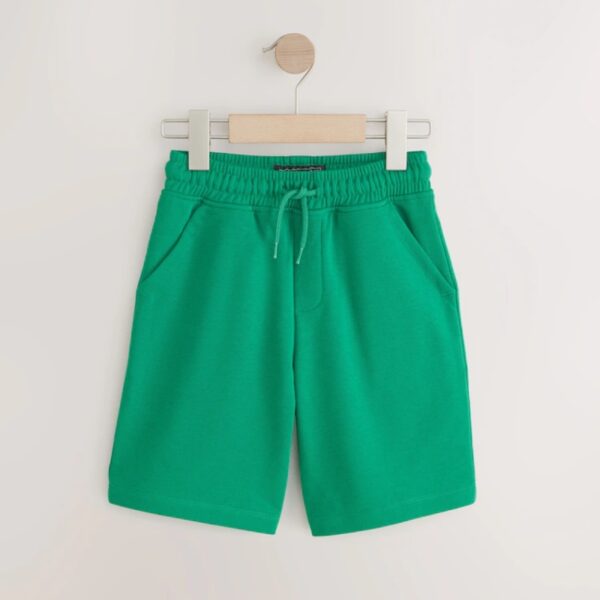 Bottle Green Regular Fit Basic Shorts