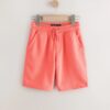 Coral Pink Regular Fit Basic Shorts