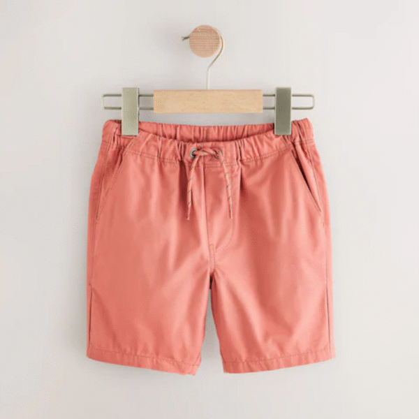 Light Red Single Pull-On Shorts