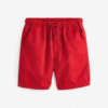 Red Single Pull-On Shorts