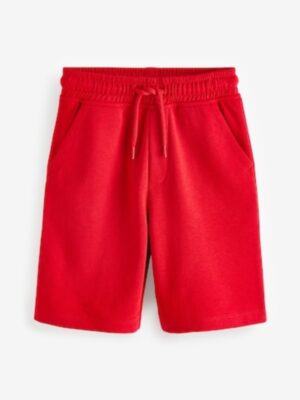 Red Bright Regular Fit Basic Shorts