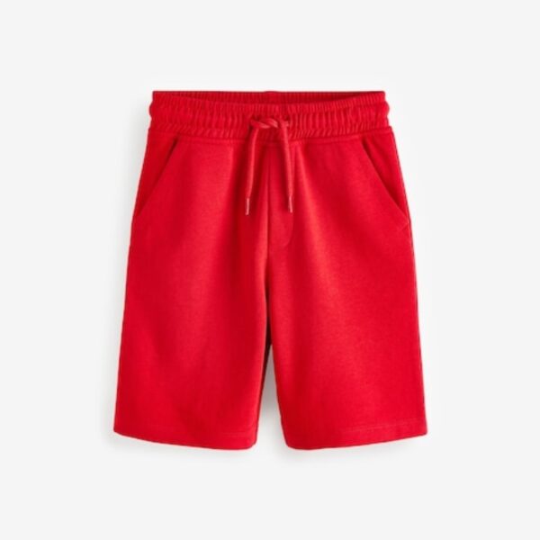 Red Bright Regular Fit Basic Shorts