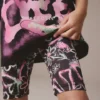 Multi Graffiti T-Shirt And Cycling Shorts Set
