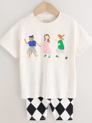 ecru-girls-short-sleeve-t-shirt-and-cycle-shorts-set-3mths-7yrs