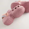 Rust Brown/Pink Safari Character Clogs
