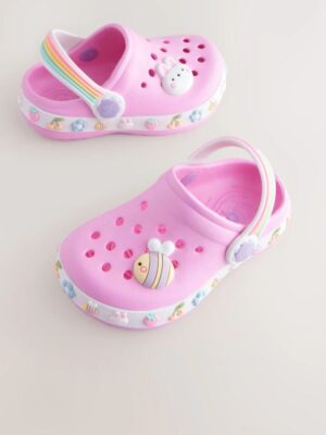 Pink Character Clogs