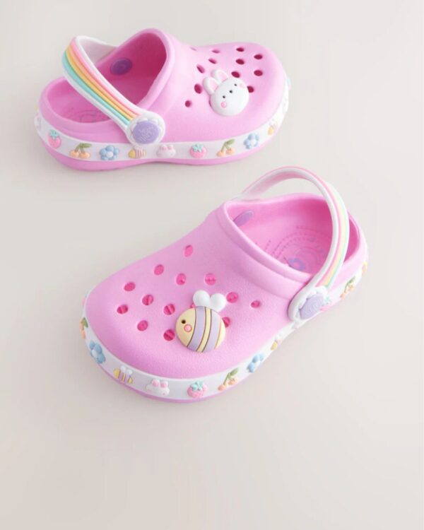 Pink Character Clogs