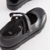 Black Patent Junior School Mary Jane Shoes