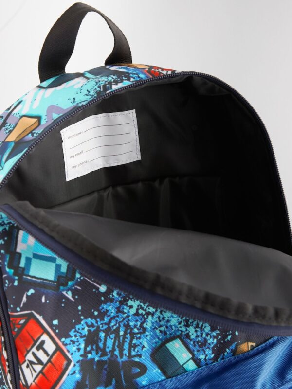 Minecraft Grafitti License Backpack