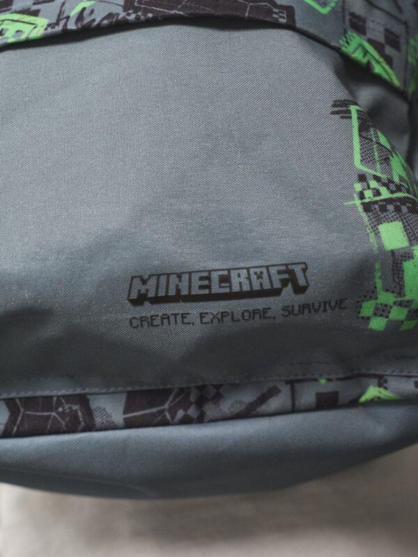 Creeper Print Minecraft Backpack