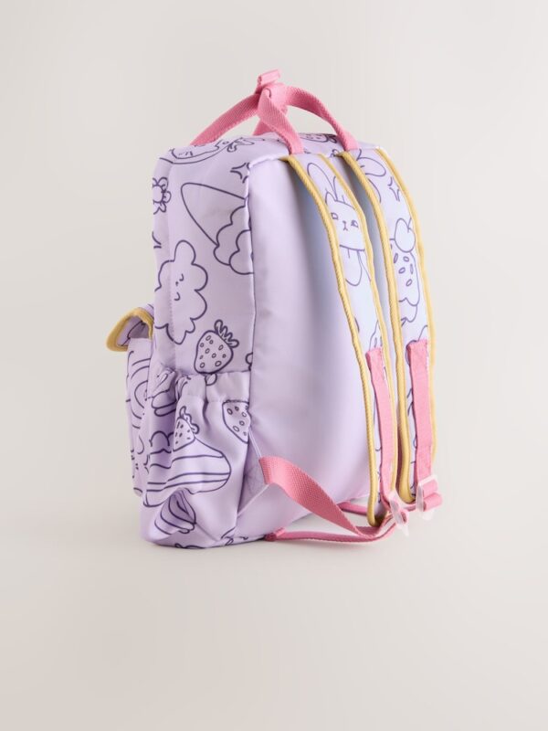 Lilac Stampy Sun Backpack