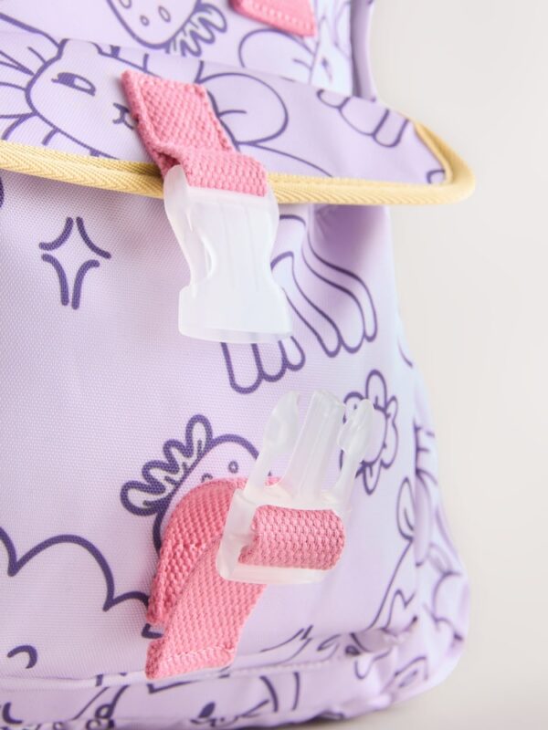 Lilac Stampy Sun Backpack