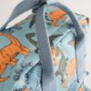 Blue Dinosaur Print Backpack