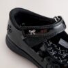 Black Patent Bow Mary Jane School Shoes
