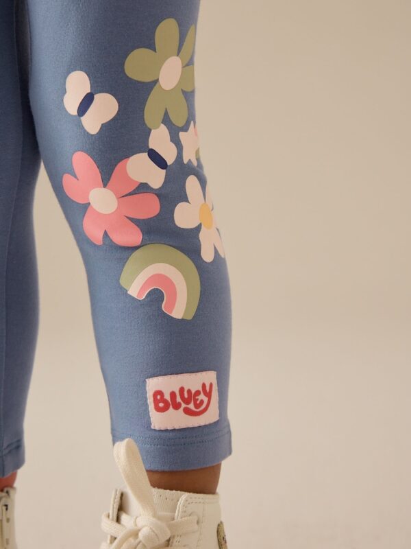 Blue Bluey Top and Leggings Set