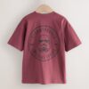 Berry Red Back Print Licensed Star Wars T-Shirt