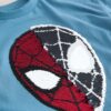 Spiderman Blue Flippy Sequin License T-Shirt