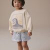 Blue Gingham 100% Cotton Top & Shorts Set