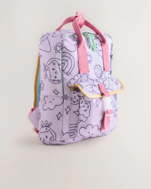 Lilac Stampy Sun Backpack