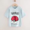 Blue Pokémon Sequin Short Sleeve T-Shirt