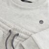 Grey Marl Jersey Sweatshirt And Joggers Set