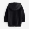 Black Long Sleeve Soft Touch Hoodie