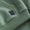 Khaki Green Long Sleeve Soft Touch Hoodie