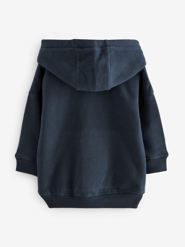 Navy Blue Long Sleeve Soft Touch Hoodie