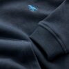 Navy Blue Long Sleeve Soft Touch Hoodie