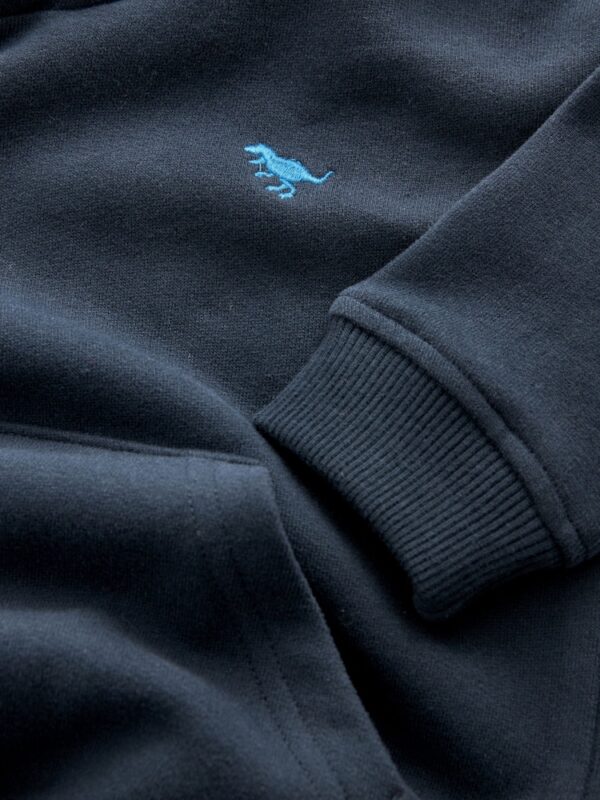 Navy Blue Long Sleeve Soft Touch Hoodie