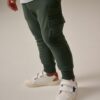 Khaki/Grey Utility Sweatshirt and Super Skinny Joggers Set
