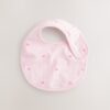 Pink Baby Bibs 3 Pack