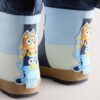 Blue Colourblock Bluey Thermal Thinsulate™ Lined Cuff Wellies