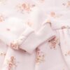 Cream Floral Sweat Dress