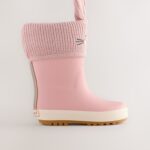 Pink Bunny Thinsulate Lined Cuff Wellies
