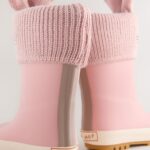 Pink Bunny Thinsulate Lined Cuff Wellies