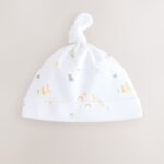 White Baby Tie Top Hats 3 Pack