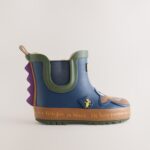 Navy Gruffalo Warm Lined Ankle Wellies
