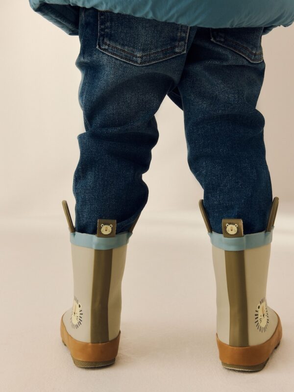 Neutral Lion Handle Pull On Wellies