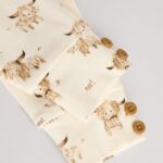 Beige Hamish Baby T Shirt and Legging Set