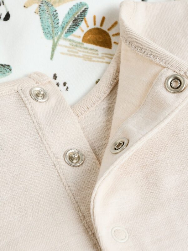 Neutral Safari Baby T Shirt and Legging Set