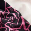 Ecru/Pink Graffiti Hoodie and Leggings Set