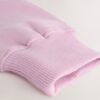 Pink Slogan Sweatshirt And Wide Leg Joggers Set