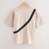 Stone/Camo Bag Pocket Short Sleeve T-Shirt